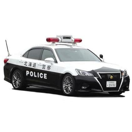予約受付中※【ignition model】1/18 Toyota Crown (GRS214) 北海道警察 