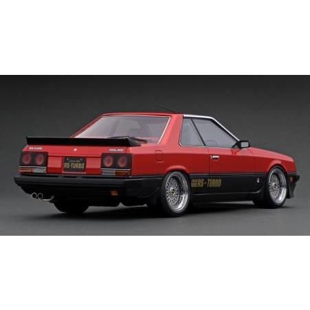 ignition model 1/18 Nissan Skyline 2000 RS-Turbo (R30) Red/Black 