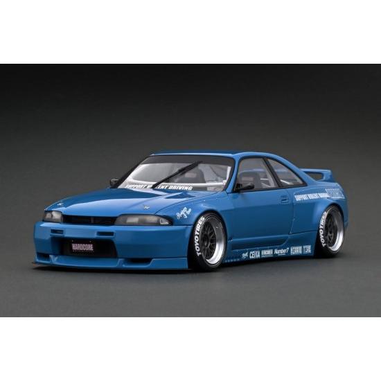 ignition model 1/18 PANDEM GT-R (BCNR33) Blue : Alex-Kyowa
