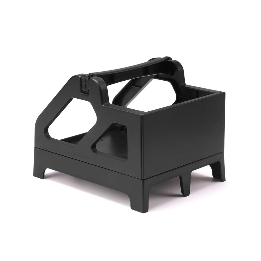 MUNBYN ラベルホルダー ロール および折り畳みラベル用 ブラック