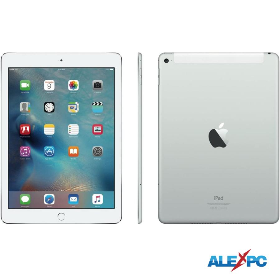 送料無料 中古タブレット Apple 蔵 アップル iPad Air2 最大92%OFFクーポン 32GB 状態キレイ au シルバー Wi-Fi+Cellular