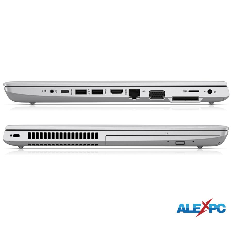 中古ノートパソコン Webカメラ内蔵 hp ProBook 650 G4 15.6型フルHD テンキー 8世代Core i5-8250U 新品SSD512GB メモリ16GB Type-C DVDマルチ Office Windows11の画像