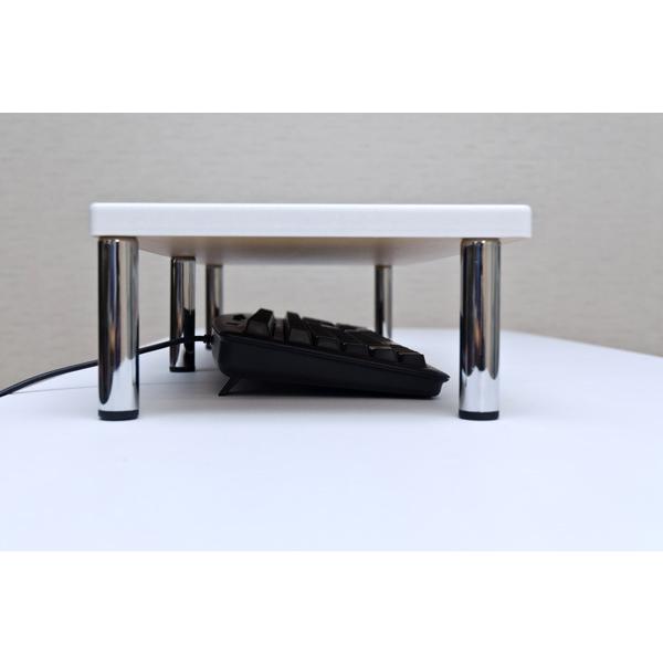PCモニタースタンド　ハイタイプ　WAL/WH PCモニタースタンド ハイタイプ WAL/WH : ALFA-SHOP - 通販