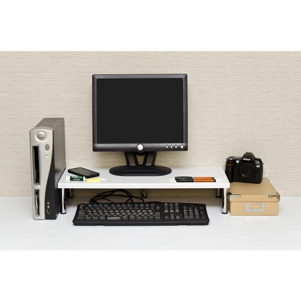PCモニタースタンド ハイタイプ WAL/WH : ALFA-SHOP - 通販