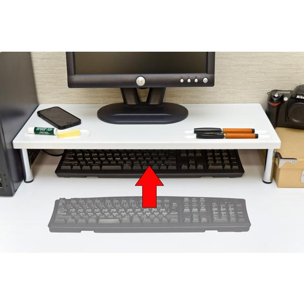 PCモニタースタンド ハイタイプ WAL/WH : ALFA-SHOP - 通販