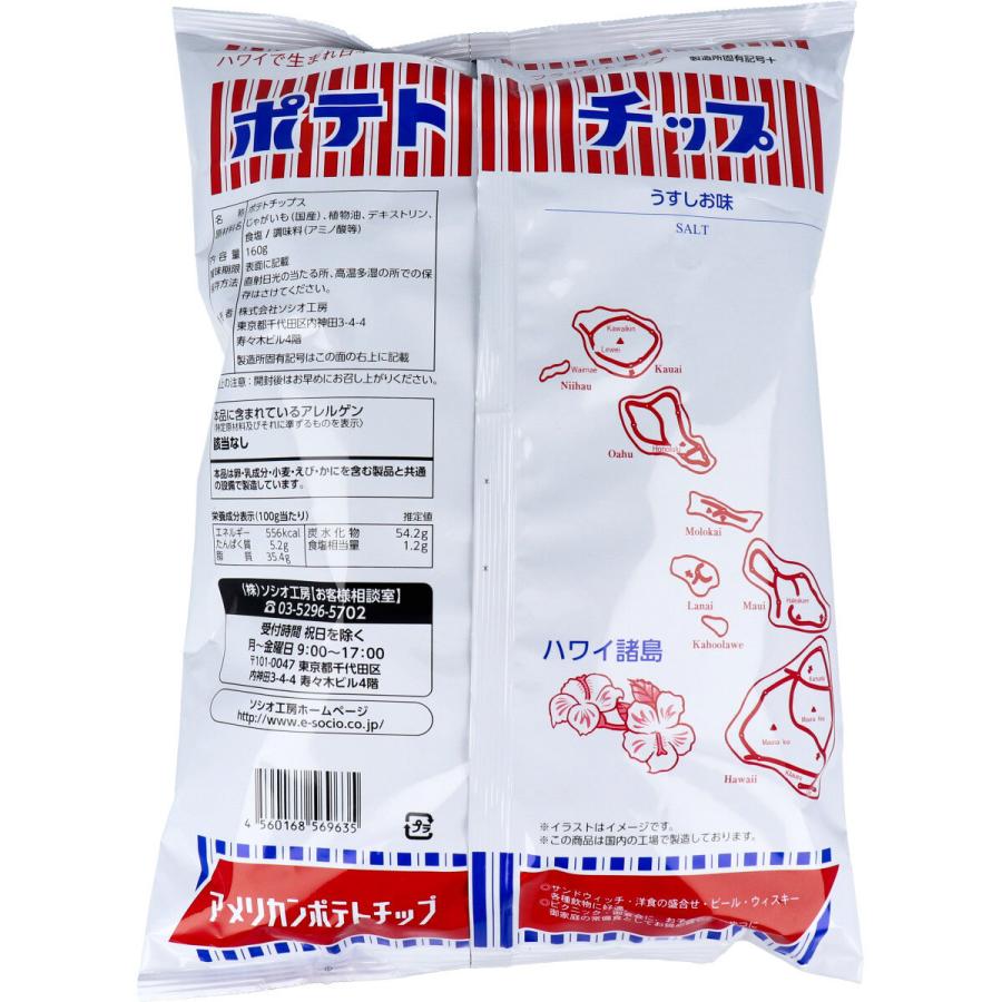 12個セット)フラ印 アメリカンポテトチップス うすしお味 160g : ALFA