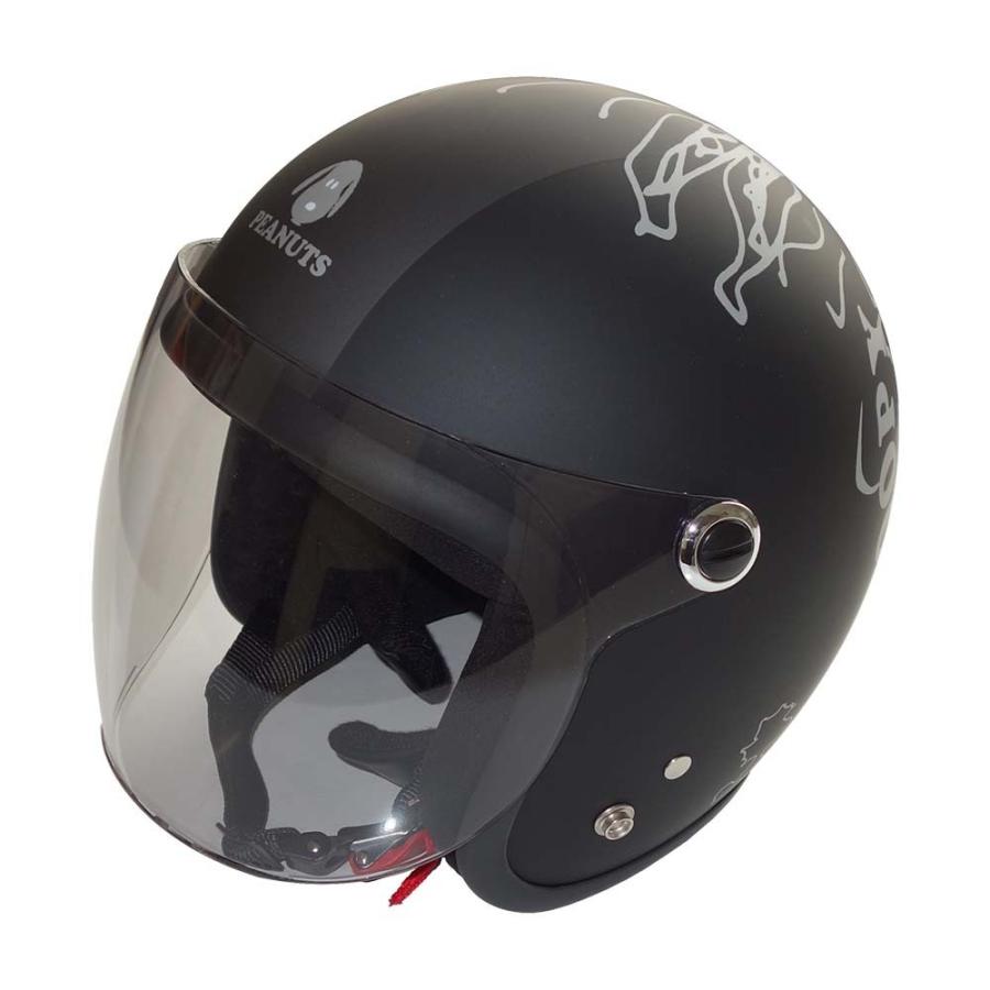 アークス(AXS) スヌーピー ピーカブー シールド付ジェットヘルメット axs アークス(AXS) スヌーピー ピーカブー シールド付ジェット