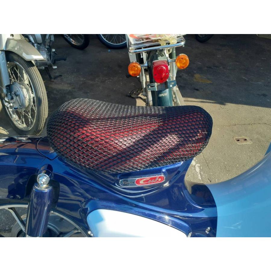 エアスルーメッシュシートカバー クロスカブJA45 スーパーカブ50/110