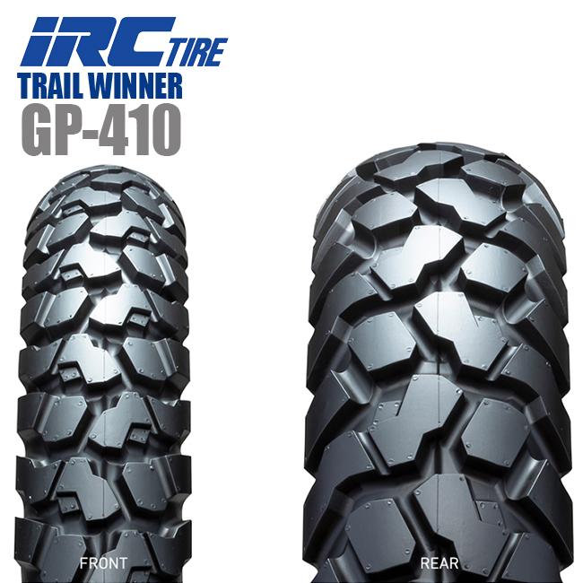 IRC 送料無料 IRC TRAIL WINNER GP-410 110/80-17 57S TL フロント