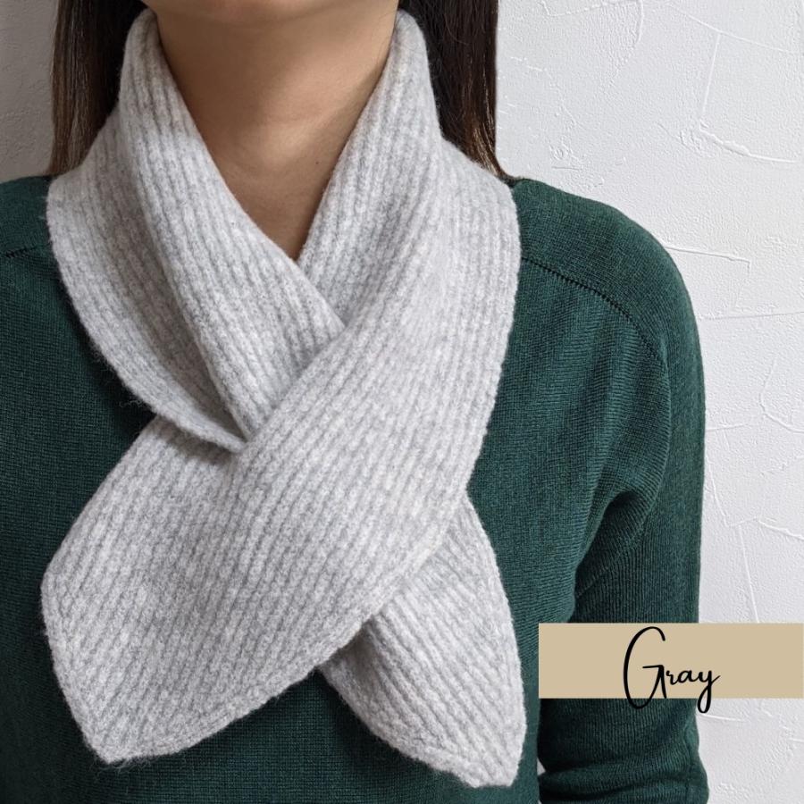 【残りわずか】薄くて暖かい ヤクの毛入り！ショートマフラー ミニマフラー 差し込みマフラー ロゴ 短め 軽い 暖かい 防寒 ウール マフラー 1101alfajuru 通販