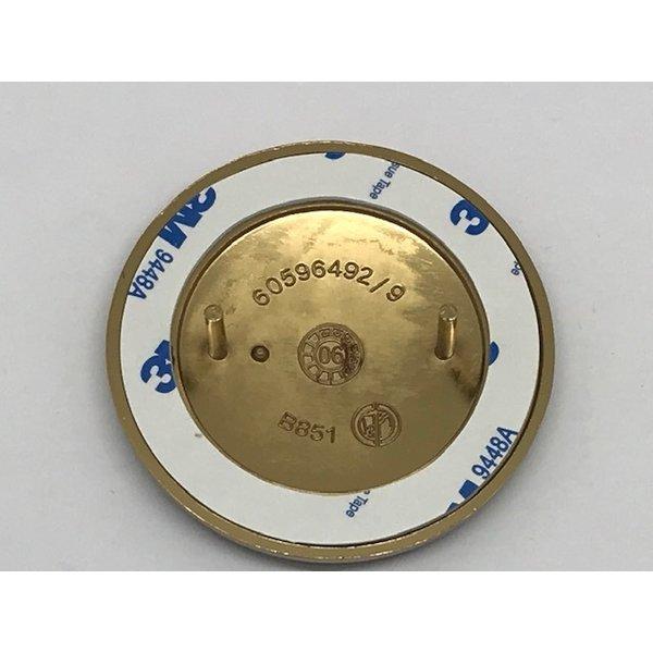 ALFAROMEO エンブレム(1982〜2014) 直径75mm  アルファロメオ　115スパイダー　クワドリフォリオ　ヴェローチェ 145 916GTV 155 GT SZ RZ