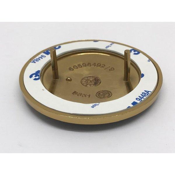 ALFAROMEO エンブレム(1982〜2014) 直径75mm  アルファロメオ　115スパイダー　クワドリフォリオ　ヴェローチェ 145 916GTV 155 GT SZ RZ