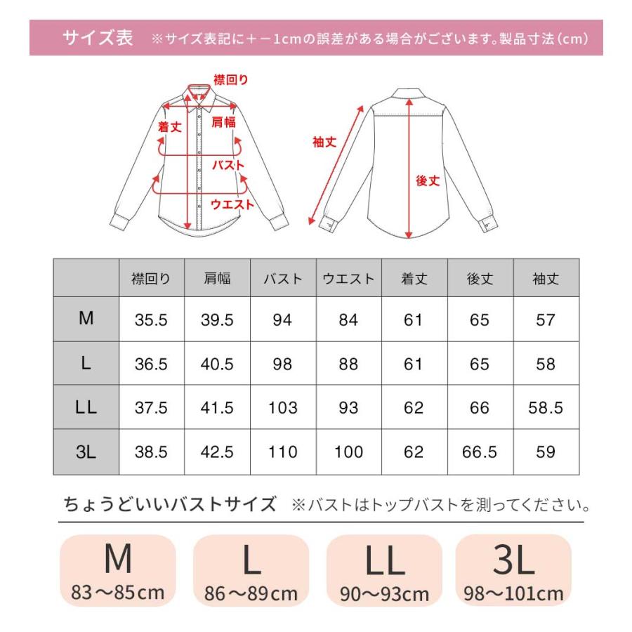 アトリエ365 ブラウス レディース シャツ ノーアイロン ストレッチ
