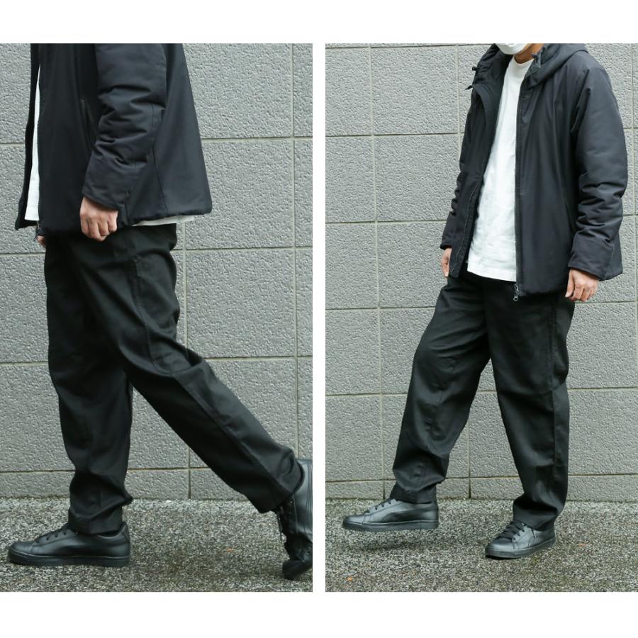 チノパン メンズ パンツ シェフパンツ ズボン セミワイド ワイドパンツ