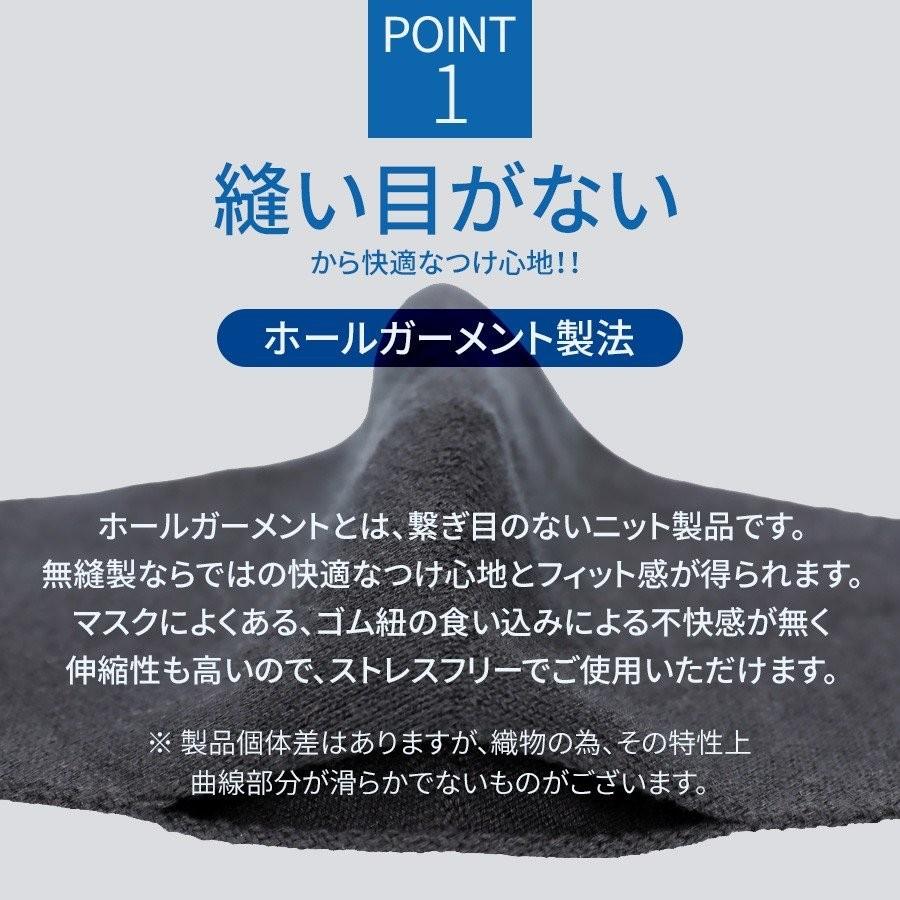 マスク 抗菌 日本製 ユニセックス ウイルス対策 ブラック フリーサイズ 繰り返し 洗える 防臭 立体 おしゃれ |  | 01