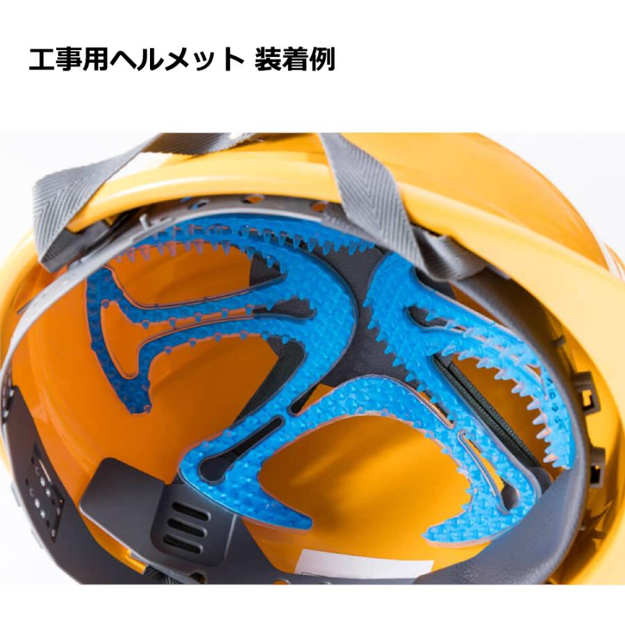 バイク 自転車 AIRHEAD エアーヘッド ヘルメット用 ベンチレーションライナー ツーリング 全14色  工事 現場 静電気防止 抗菌 アレルギー対策加工 | ブランド登録なし | 06