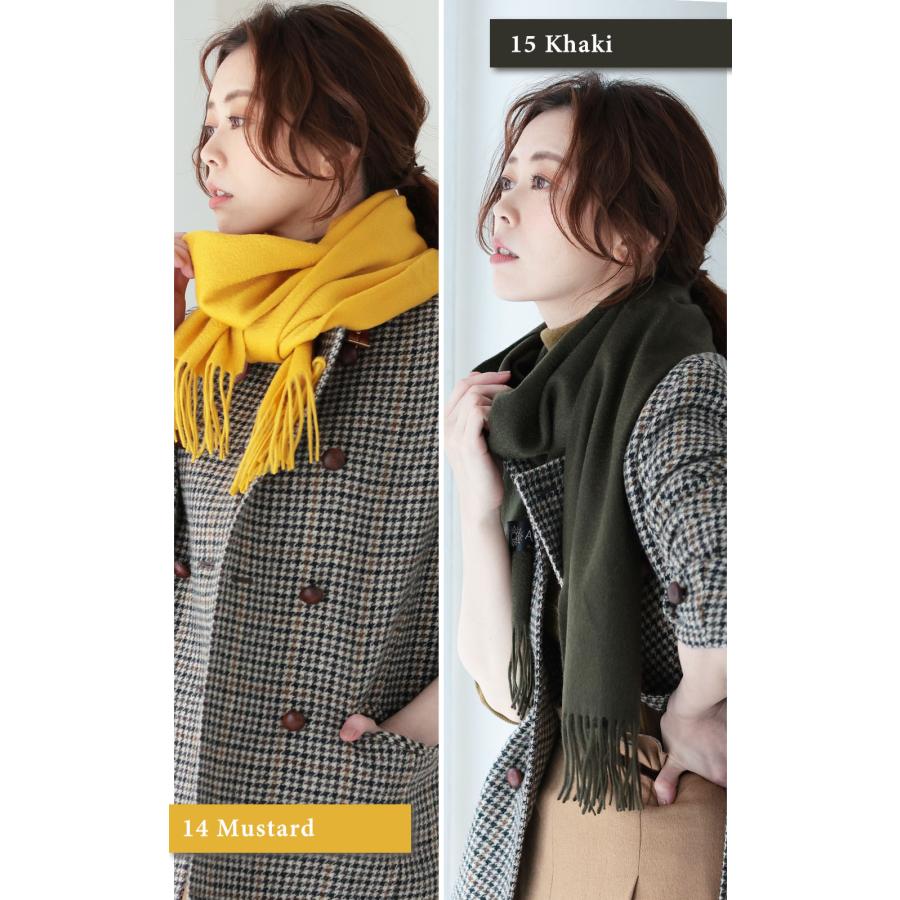 Attivo マフラー カシミヤマフラー レディース かわいい Attivo マフラー カシミヤマフラー レディース かわいい