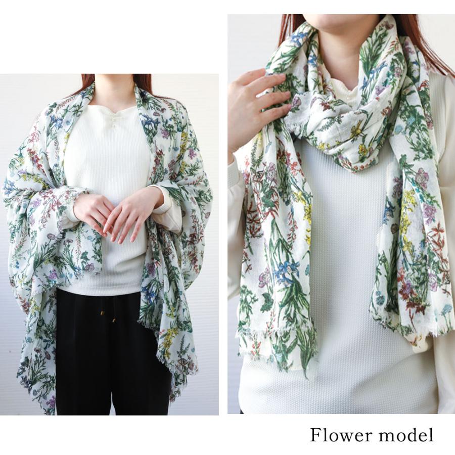 ストール 大判 レディース ガーゼ リネンカシミヤ オールシーズン UVカット コンパクト 薄い 暖かい CS |  | 10