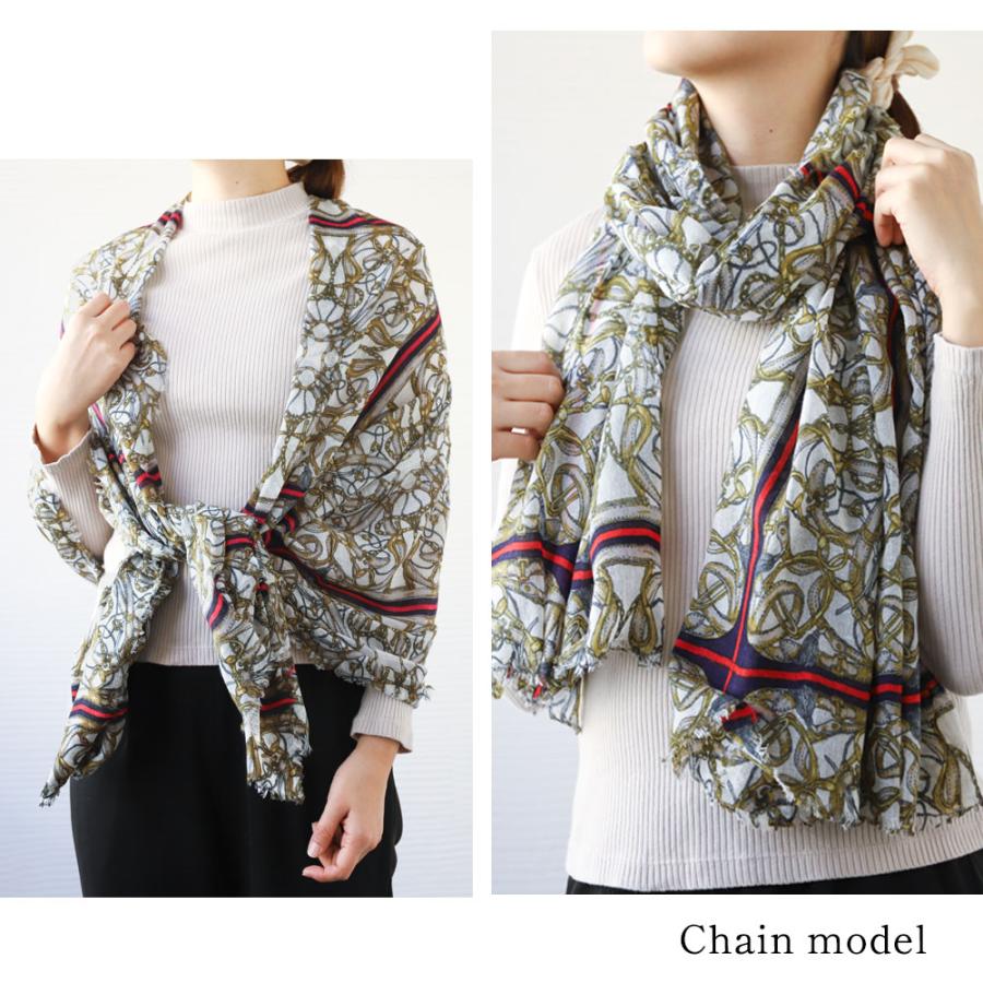 ストール 大判 レディース ガーゼ リネンカシミヤ オールシーズン UVカット コンパクト 薄い 暖かい CS |  | 12