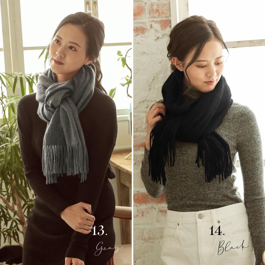 カシミヤ マフラー レディース 大判 無地 ストール 最高級 カシミア ケープ ひざ掛け 膝掛け CS |  | 23