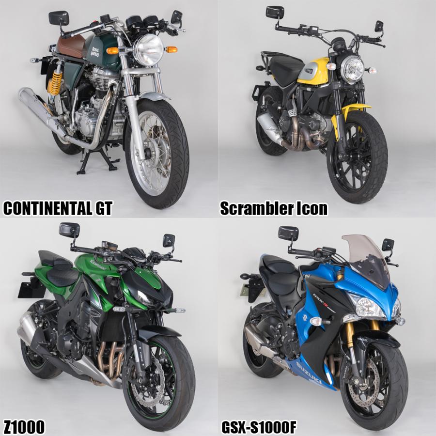 NAPOLEON TANAX バレンネオミラーS バーエンド グリップエンド