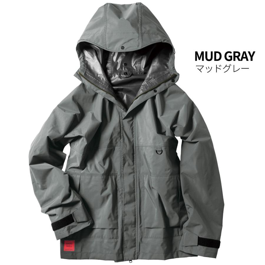 レインウェア ジャケット レインコート メンズ  登山 釣り バイク ウェア 防水 防寒 雨具 梅雨 防水 自転車 作業 現場 | Makku | 08