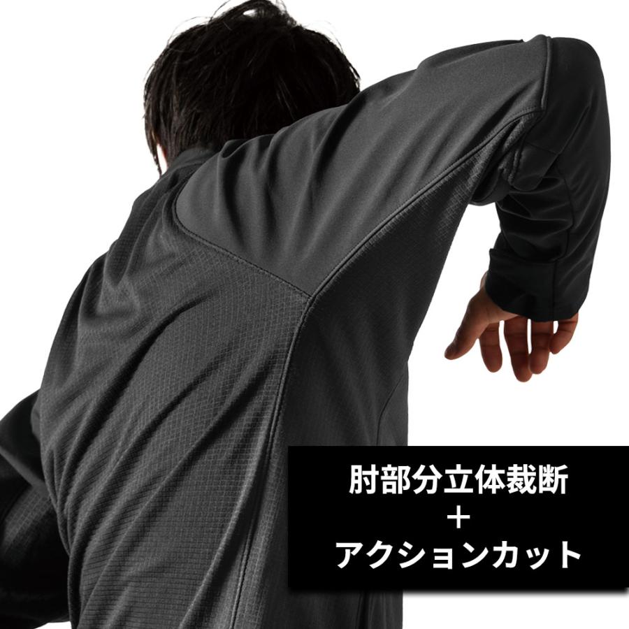 インナーウェア ジャケット メンズ  登山 釣り バイク ウェア 抗菌 防臭 雨具 梅雨 防水 自転車 作業 現場 | Makku | 04