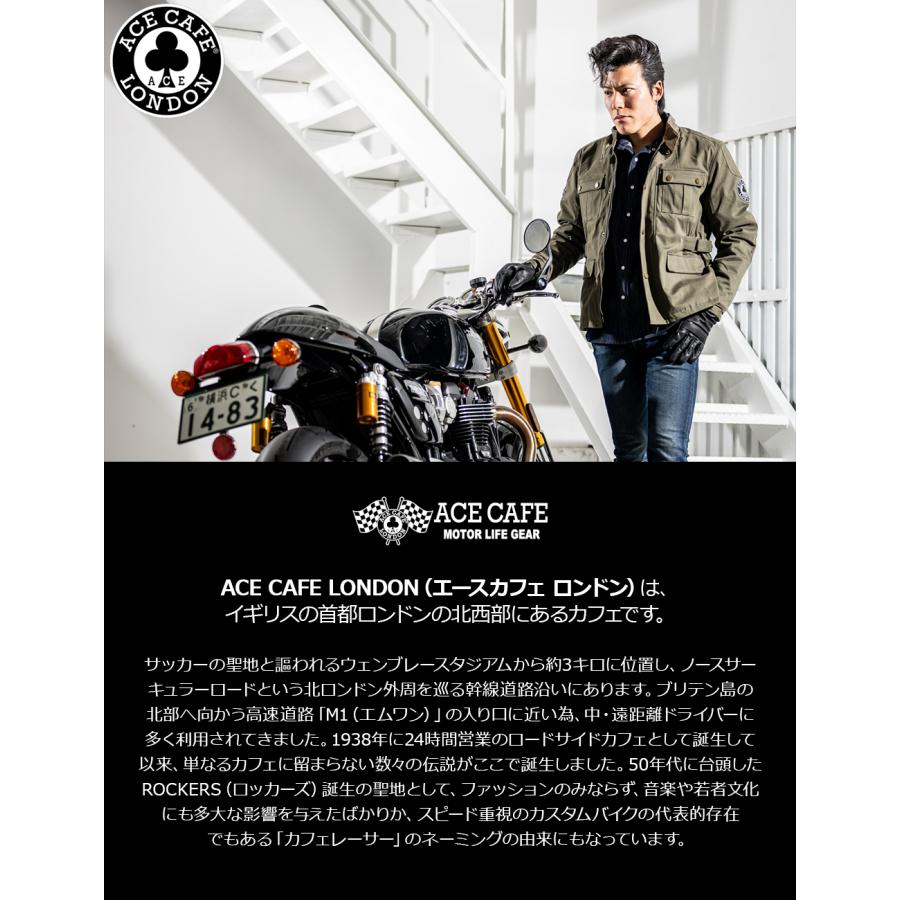 ACE CAFE LONDON（エースカフェロンドン） バイク ジャケット 秋冬 3色
