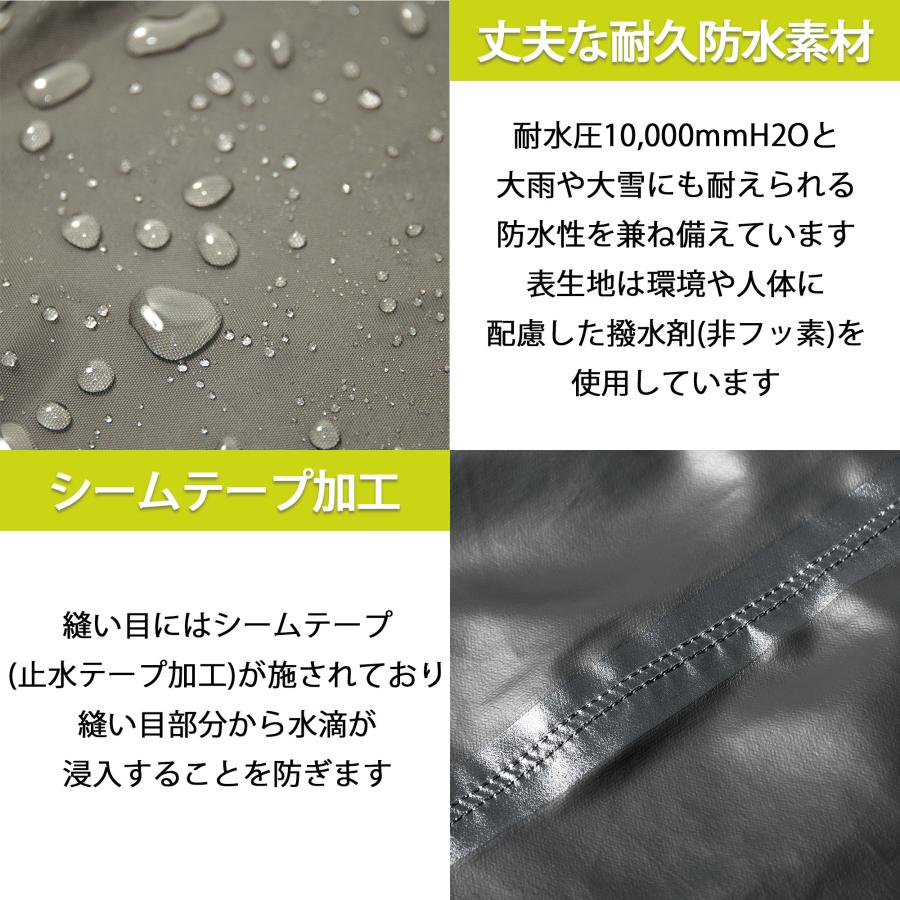 Bresh ブレッシュ ゴルフウェア レインウェア カッパ 黒メンズ XL 新品 org.jpg