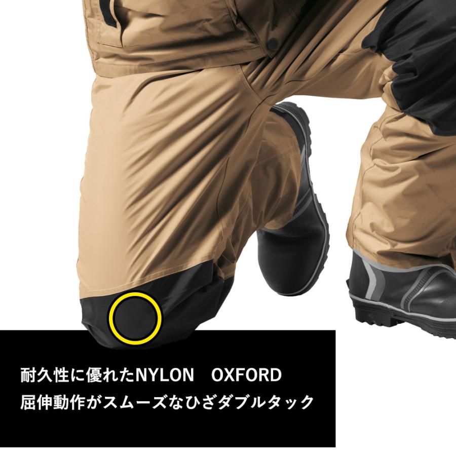 レインウェア 上下セット 現場 自転車 防水 カッパ メンズ レディース 男女兼用 釣り バイク 登山 レインコート ギフト | Makku | 09