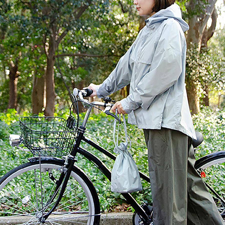 Makku レインウェア ゴルフ レディース 上下セット 雨具 自転車