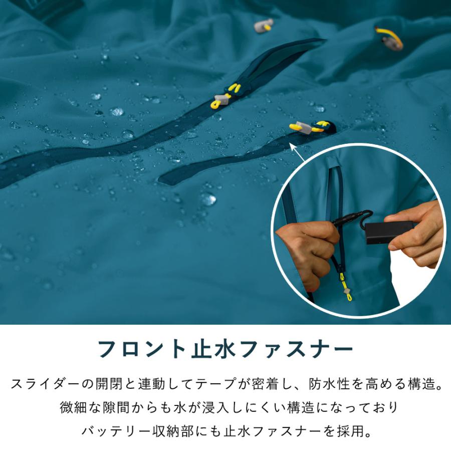 レインコート 自転車 ジャケット 防水 スーツ ライト付き メンズ レディース 梅雨 雨具 ウェア おしゃれ ギフト |  | 04