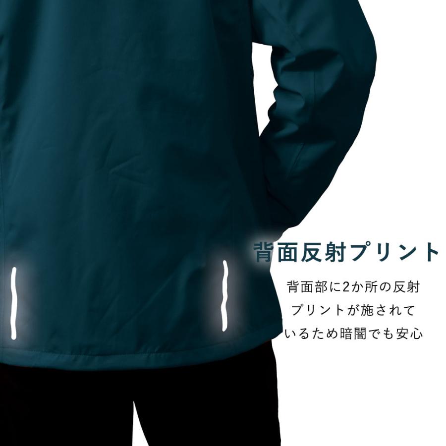 レインコート 自転車 ジャケット 防水 スーツ ライト付き メンズ レディース 梅雨 雨具 ウェア おしゃれ ギフト |  | 06