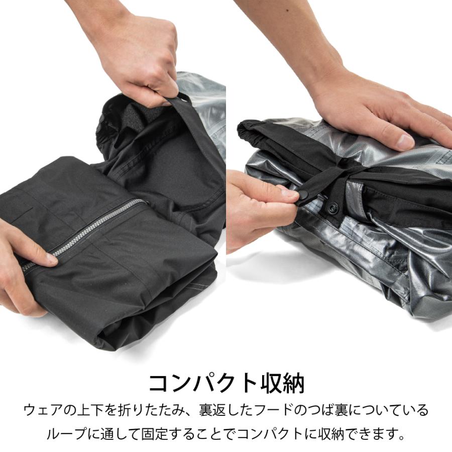 レインウェア ゴルフ スーツ 上下セット ストレッチ メンズ レディース 男女兼用 梅雨 雨具 登山 自転車 釣り バイク |  | 08