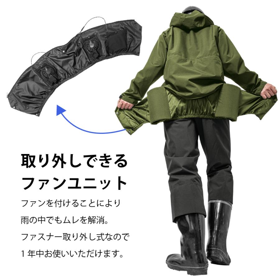 adabatゴルフレインウェアセット ゴアテックス黒 セットアップレインウェア (MENS) | レインウエア | レイン