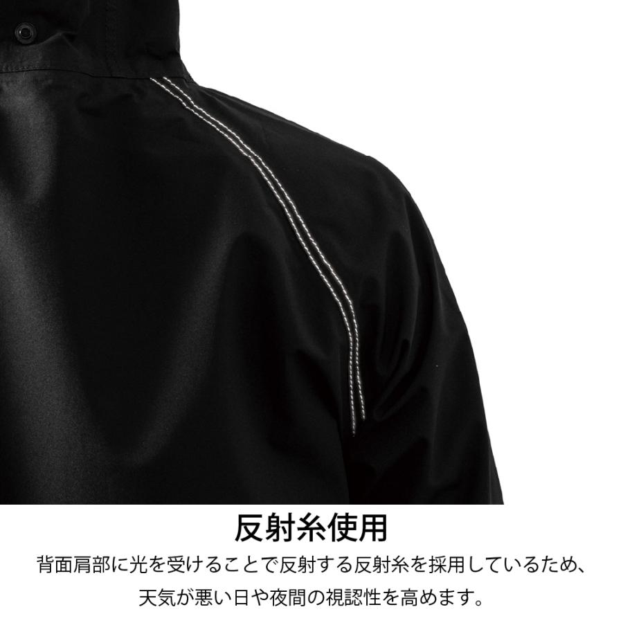 レインウェア ゴルフ スーツ 上下セット ストレッチ メンズ レディース 男女兼用 梅雨 雨具 登山 自転車 釣り バイク |  | 11