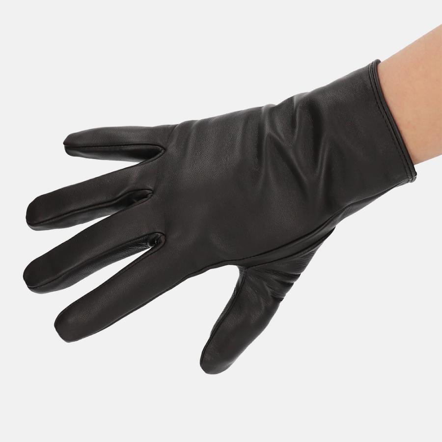 革手袋 メンズ スマホ対応 レザーグローブ 羊革 裏地付き ブランド Attivo ATKU010 CS | Attivo | 18