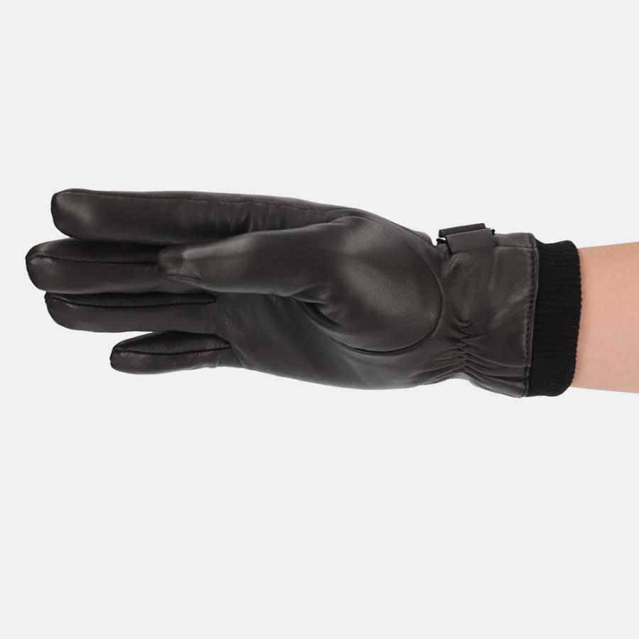 革手袋 メンズ スマホ対応 本革 羊革 裏地付き レザーグローブ ブランド Attivo ATKU015 | Attivo | 14