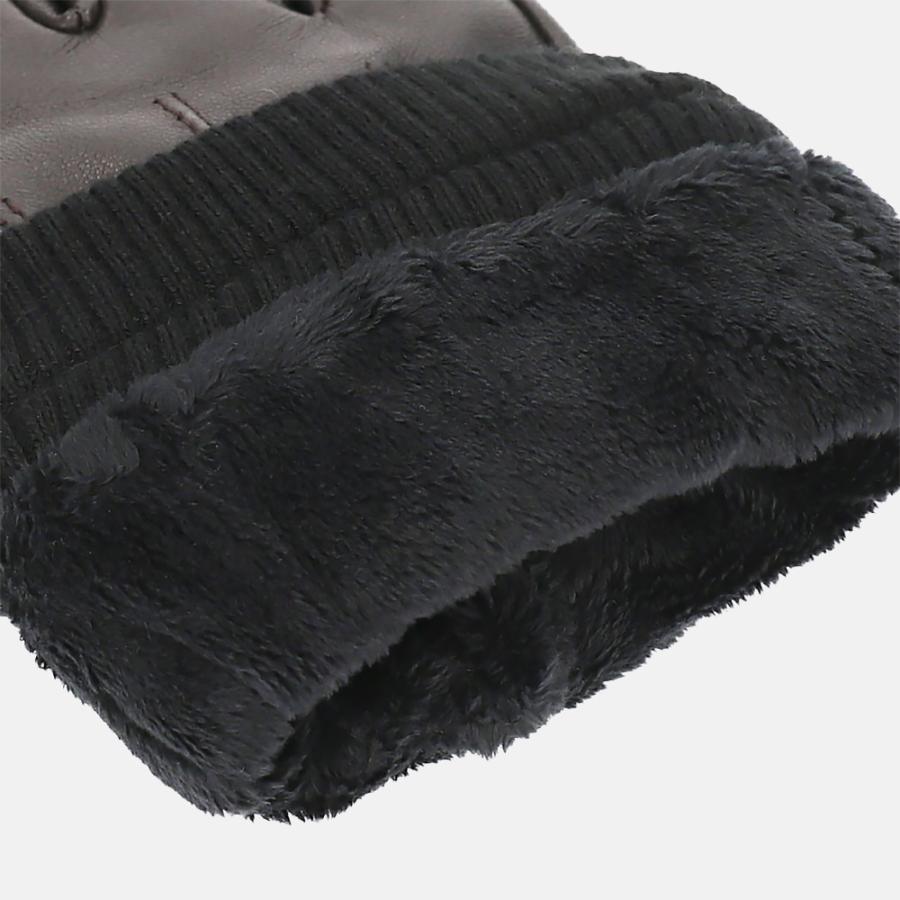 革手袋 メンズ スマホ対応 本革 羊革 裏地付き レザーグローブ ブランド Attivo ATKU015 | Attivo | 15