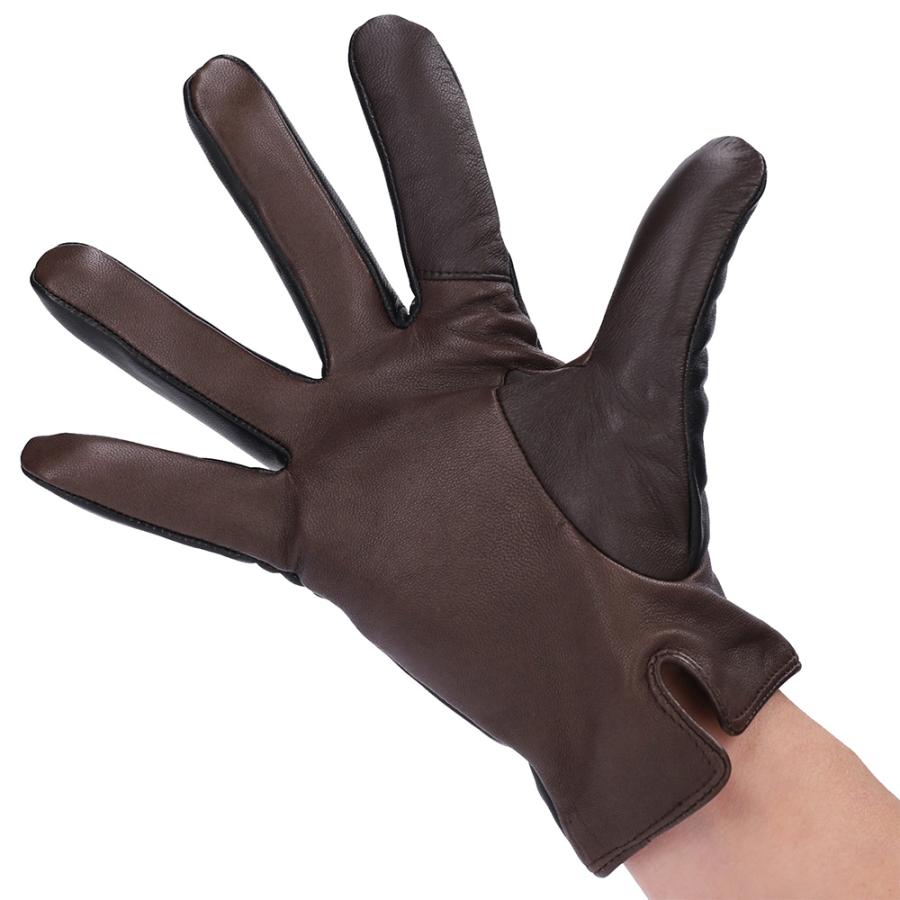 革手袋 メンズ スマホ対応 本革 レザーグローブ 裏地カシミヤ100％ ブランド Attivo ATLC002 | Attivo | 21