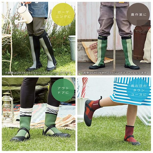 長靴 メンズ レインブーツ アトム グリーンマスター ショートタイプ ATOM 作業靴 SS〜3L 農作業 ガーデニング 田植え 作業靴 防災グッズ |  | 03