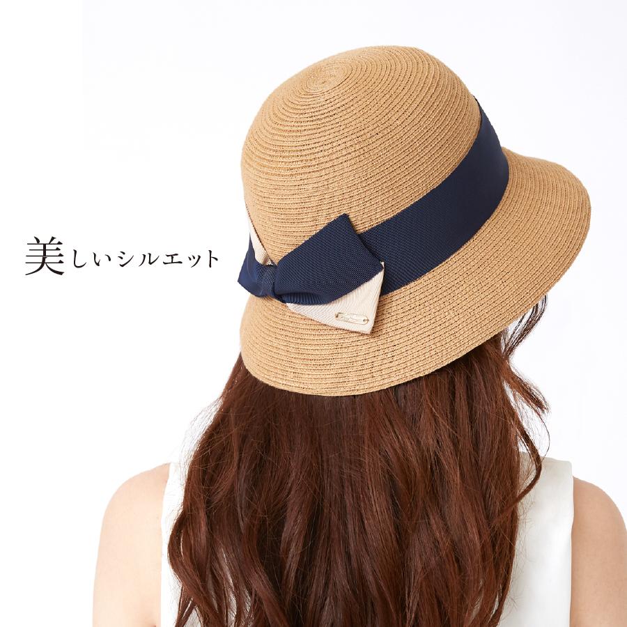 AURELIA 帽子 紫外線カット 麦わら帽子 レディース 日本製 熱中 AURELIA 帽子 紫外線カット 麦わら帽子 レディース 日本製 熱中