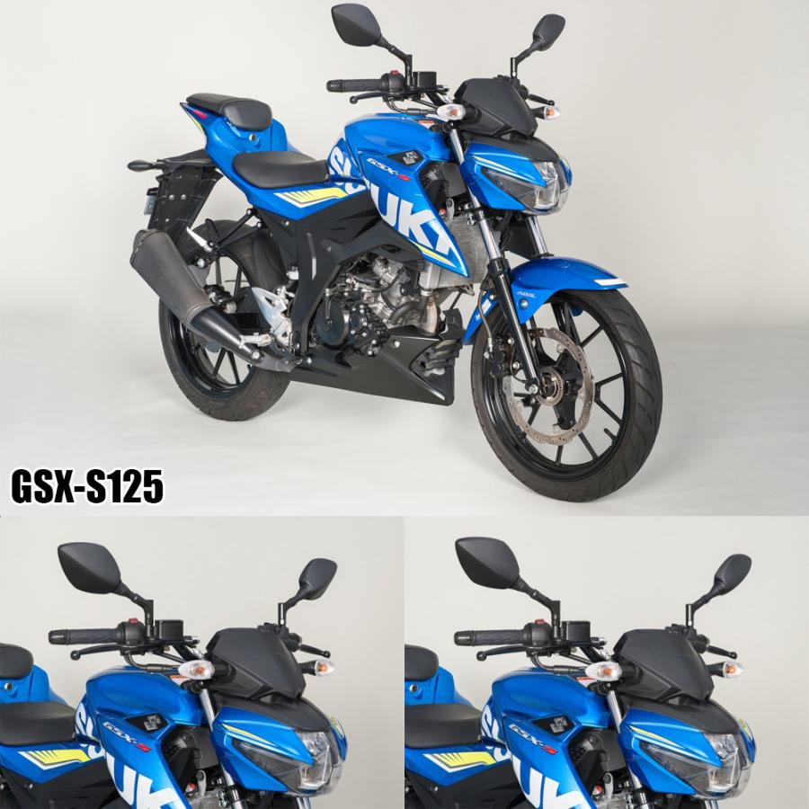 NAPOLEON TANAX クロス3プラス ハンドルマウントミラー ブラック