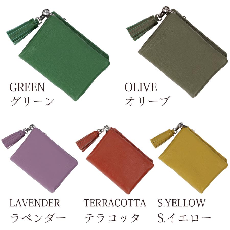 財布 コンパクト 本革 レディース 二つ折り レザー 春 小型 ブランド ビュレ ヴュレ 小銭入れ 女性用 金運 30代 40代 50代 おしゃれ | Beau're | 23