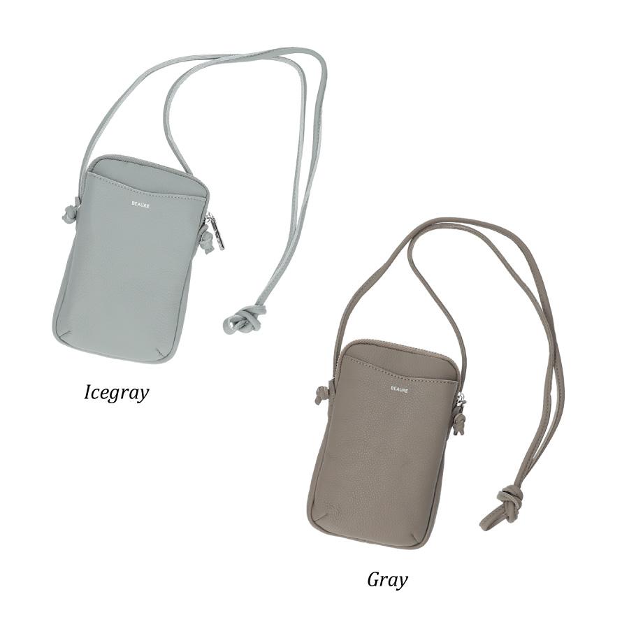 スマホポシェット ポーチ ショルダー レディース ブランド ビュレ ヴュレ 本革 牛革 縦型 20代 30代 40代 50代 金運 ギフトト | Beau're | 16