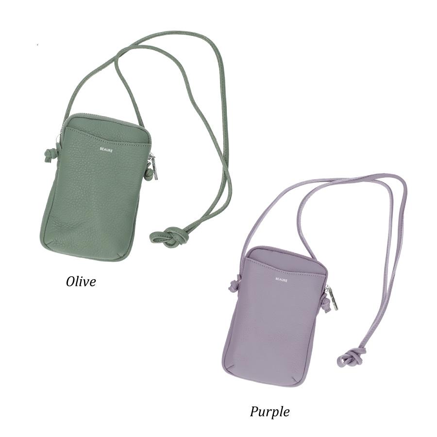 スマホポシェット ポーチ ショルダー レディース ブランド ビュレ ヴュレ 本革 牛革 縦型 20代 30代 40代 50代 金運 ギフトト | Beau're | 17