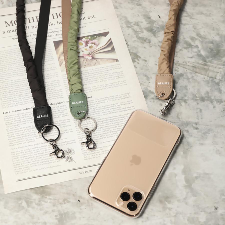 スマホストラップ ショルダー ブランド ビュレ ヴュレ 首かけ 斜めがけ iphone 紐 ロープ プレゼント ギフト | Beau're | 04