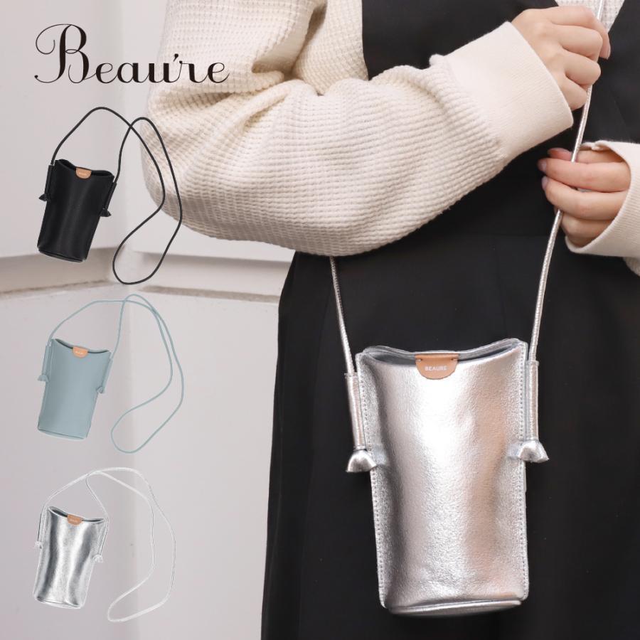 スマホポーチ 本革 レディース ビュレ ヴュレ 縦型 財布 ギフト 20代 30代 40代 母の日 | Beau're