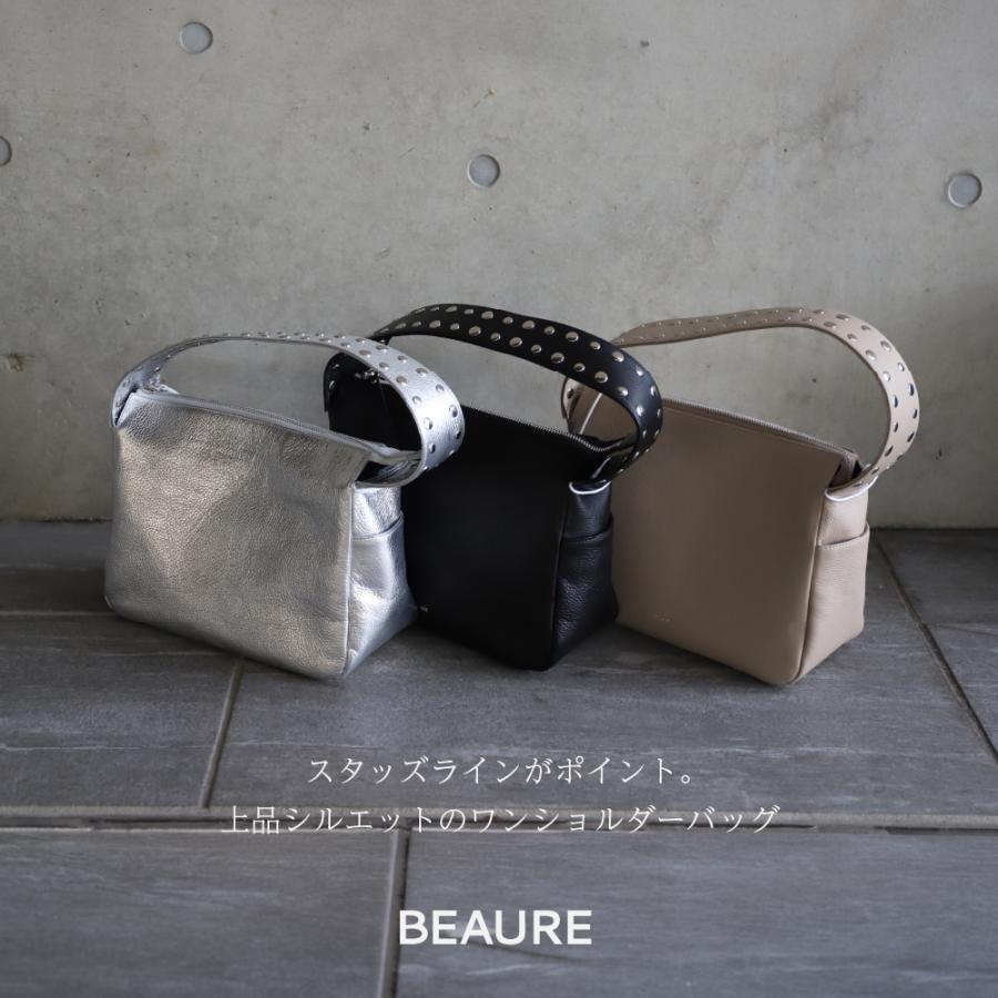 ショルダーバッグ レディース 本革 カウレザー ブランド BEAURE ビュレ ヴュレ シンプル | Beau're