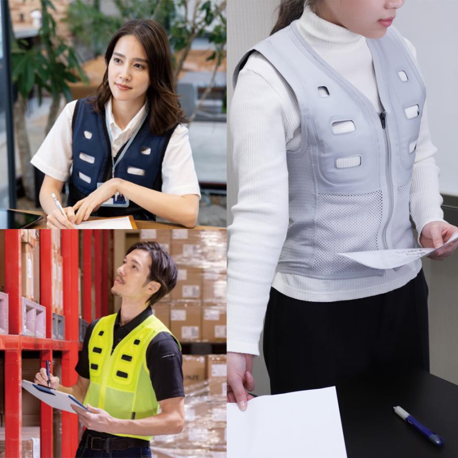 アクアウォーターベスト 水冷服 冷却 接触冷感 熱中症 暑さ対策 グッズ 節電 爆買 |  | 19